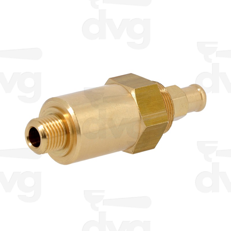 VALVOLA ESPANSIONE 1/4M REGOLABILE 10-14 BAR CON PORTAGOMMA D.10MM -ALTA TEMPERATURA